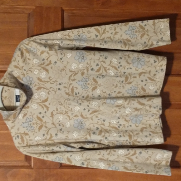 Lands End woman's size SP long sleeve turtleneck 100% cotton - Picture 2 of 10